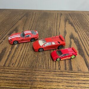 Dodge Viper GTS Coupe & Lamborghini Diablo Collector Car Trio